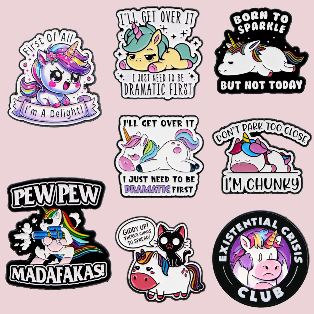 Kawaii Animal Enamel Pin Humorous Quotes Pin Badge on Backpack Lapel Pins Costume Accessories Fashion Jewelry Gifts
Kawaii Animal Enamel Pin Humorous Quotes Pin Badge on Backpack Lapel Pins Costume Accessories Fashion Jewelry Gifts