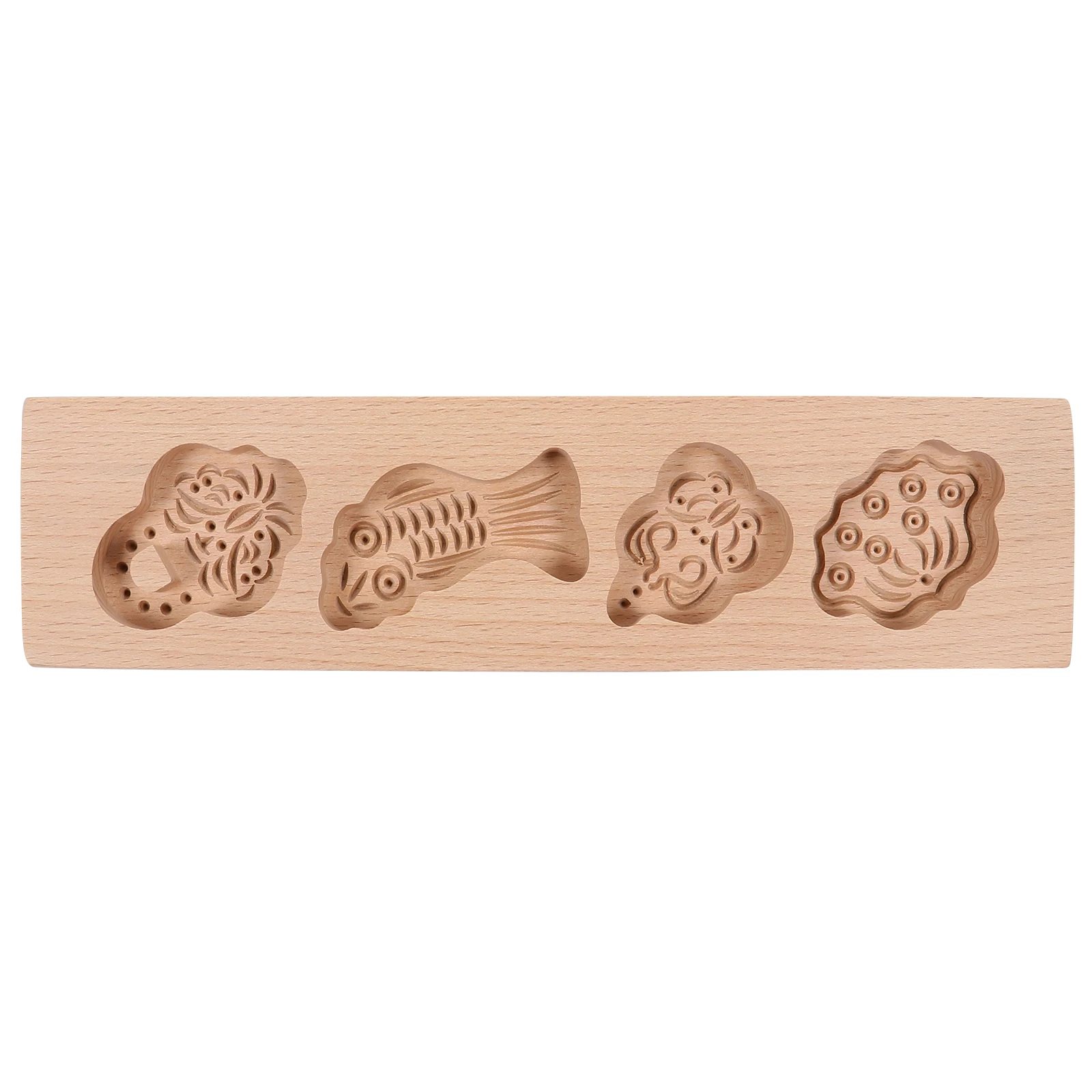 Wooden Baking Mold Tray DIY Supplies Chocolate Maker Steamed Bread Molds Cake Patterns Wood Material Durability
Wooden Baking Mold Tray DIY Supplies Chocolate Maker Steamed Bread Molds Cake Patterns Wood Material Durability