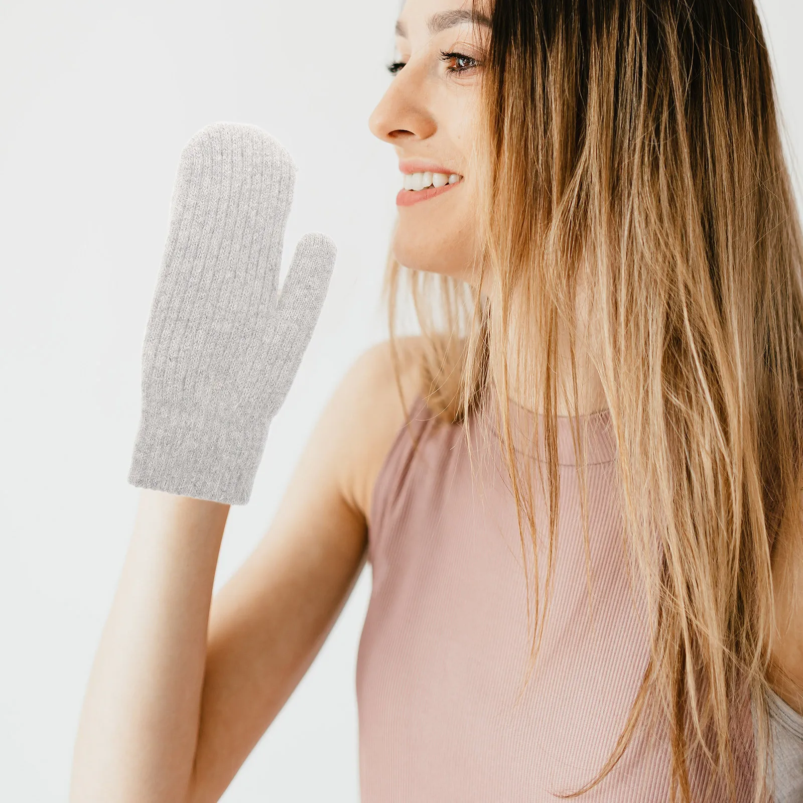 1 Pair Knitted Warm Gloves For Women Men Thickened Windproof Insulated Full-Finger Mittens For Outdoor Winter Use Adult Thermal
1 Pair Knitted Warm Gloves For Women Men Thickened Windproof Insulated Full-Finger Mittens For Outdoor Winter Use Adult Thermal