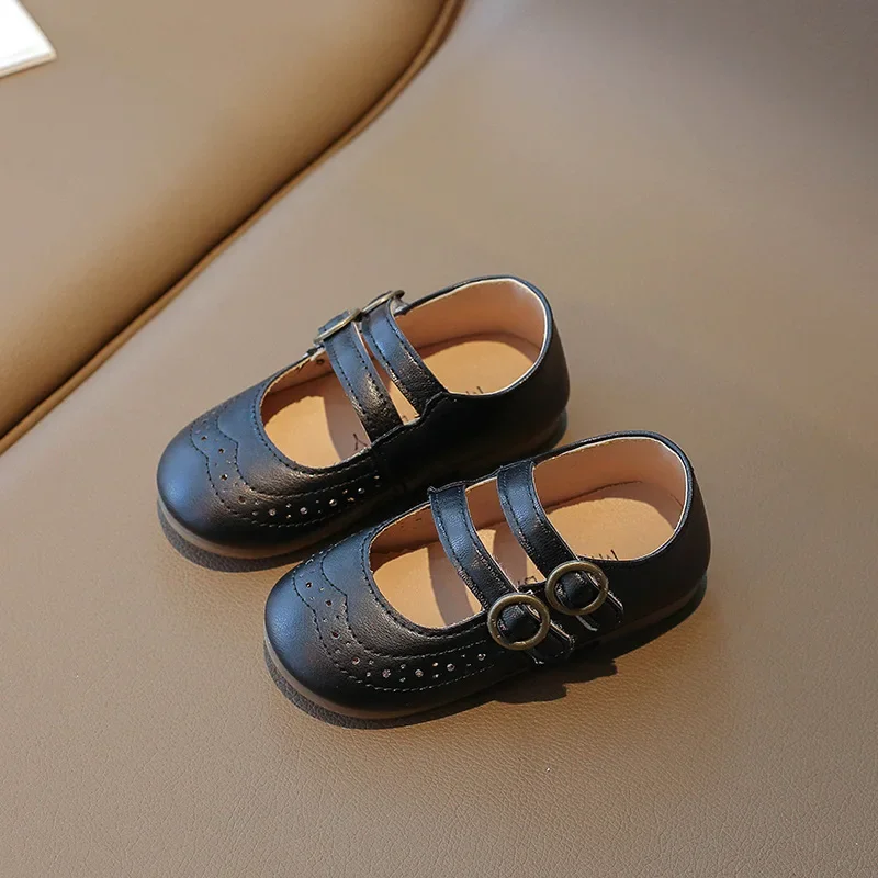 Spring Summer Children Casual Solid Color Leather Shoes Soft Soled Cute Princess Shoes Kids Girls Round Toe Velcro Single Shoes
Spring Summer Children Casual Solid Color Leather Shoes Soft Soled Cute Princess Shoes Kids Girls Round Toe Velcro Single Shoes