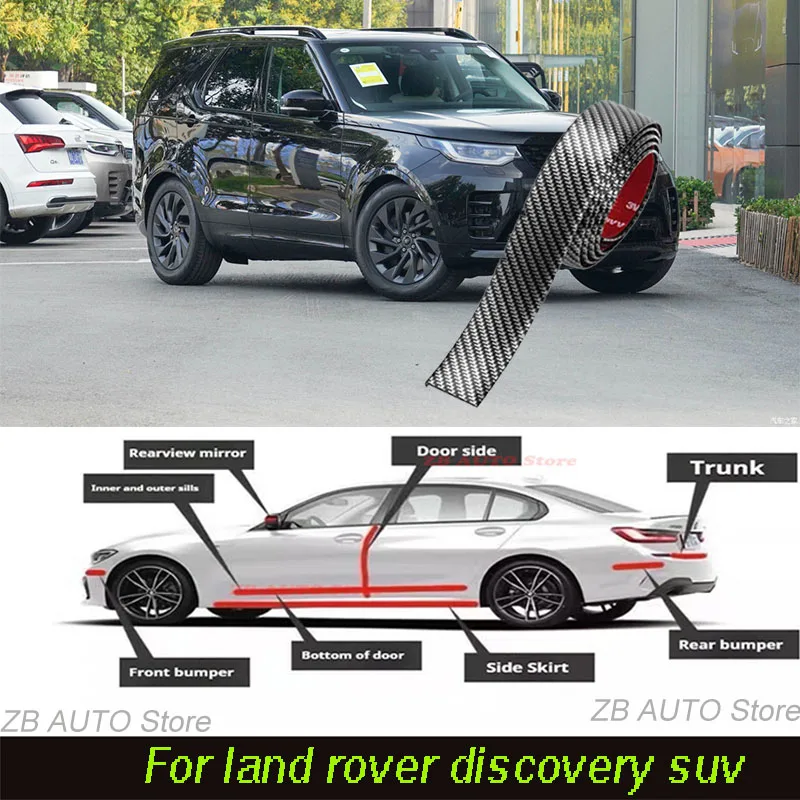 For Land rover Discovery Suv Front and rear lip side skirts, anti-collision and scratch resistant bumper strips, suitable
For Land rover Discovery Suv Front and rear lip side skirts, anti-collision and scratch resistant bumper strips, suitable