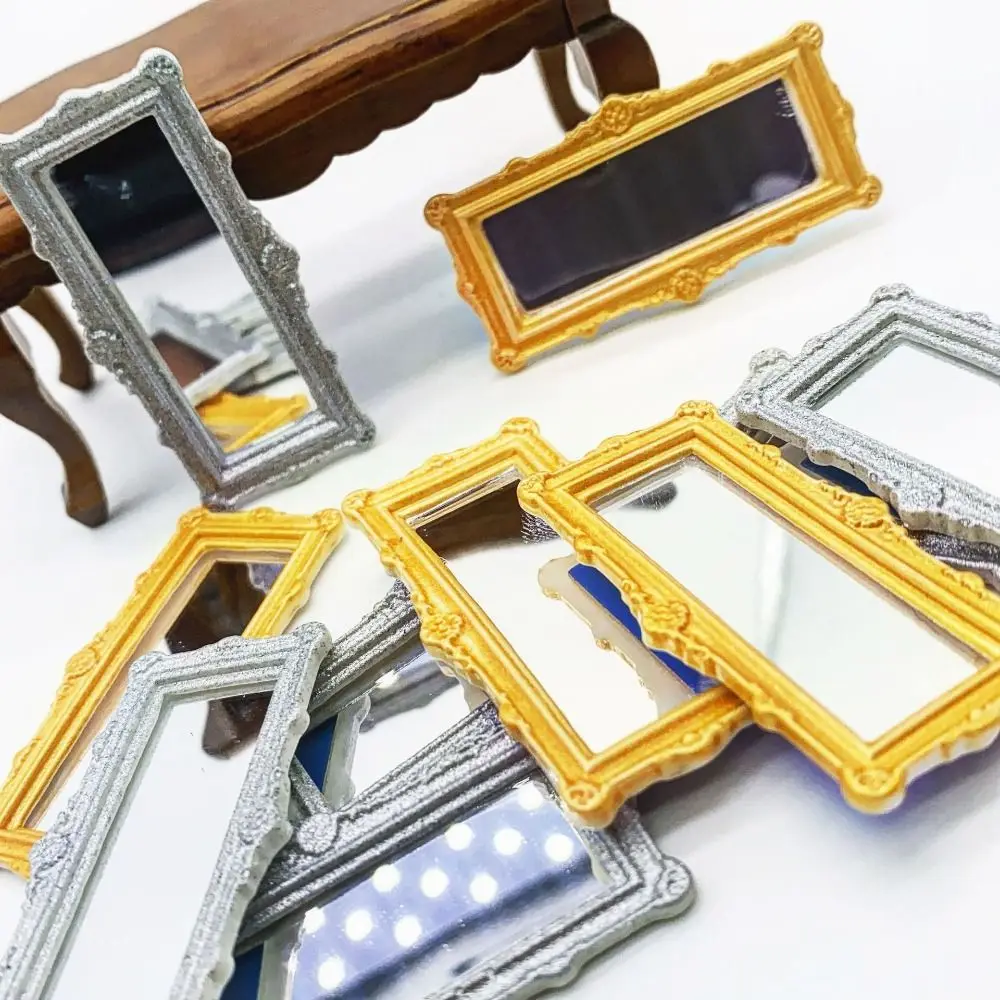 1/6 1/12 Dollhouse Miniature Mirror Resin 2 Colors Doll Accessories Children Gift Toys OB11 Dolls/Miniature Dollhouse Decoration
1/6 1/12 Dollhouse Miniature Mirror Resin 2 Colors Doll Accessories Children Gift Toys OB11 Dolls/Miniature Dollhouse Decoration