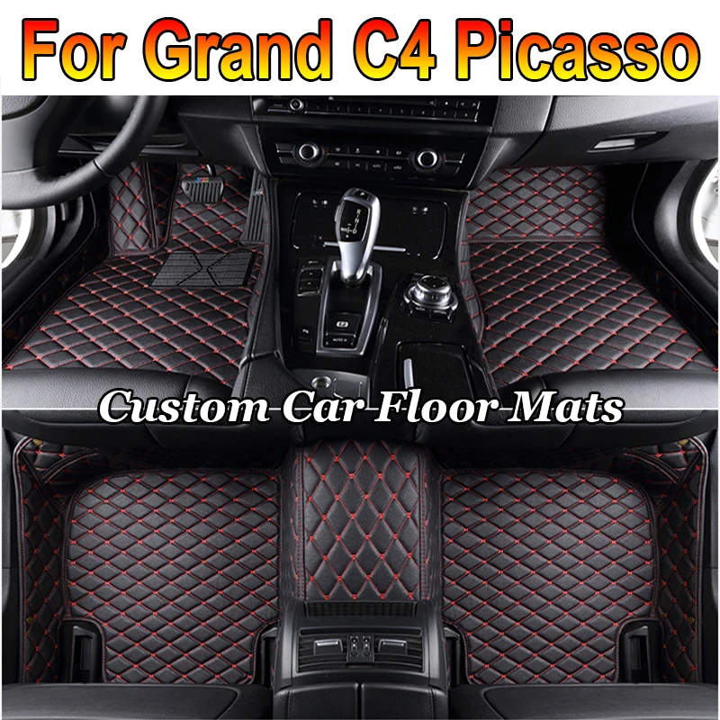 Автомобильные коврики для Citroen Grand C4 Picasso SpaceTourer, 7-местный кожаный коврик 2006 ~ 2013, аксессуары для интерьера автомобиля 2010
Автомобильные коврики для Citroen Grand C4 Picasso SpaceTourer, 7-местный кожаный коврик 2006 ~ 2013, аксессуары для интерьера автомобиля 2010