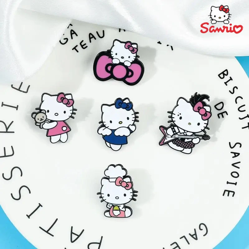 Sanrio Hello Kitty милая мультяшная брошь Kuromi Cinnamoroll Melody аниме мультфильм значок брошь аксессуары для девочек украшения подарки
Sanrio Hello Kitty милая мультяшная брошь Kuromi Cinnamoroll Melody аниме мультфильм значок брошь аксессуары для девочек украшения подарки