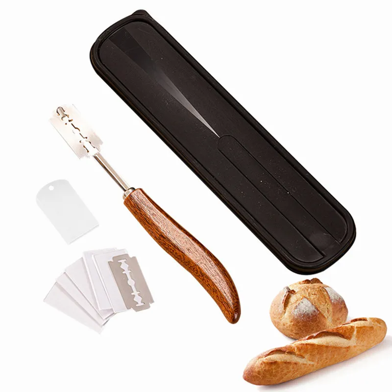 Hand Crafted Bread Lame for Dough Scoring Knife Stainless Bread Scoring Knife With 5 Blade Included Tool Sourdough Slashing
Hand Crafted Bread Lame for Dough Scoring Knife Stainless Bread Scoring Knife With 5 Blade Included Tool Sourdough Slashing