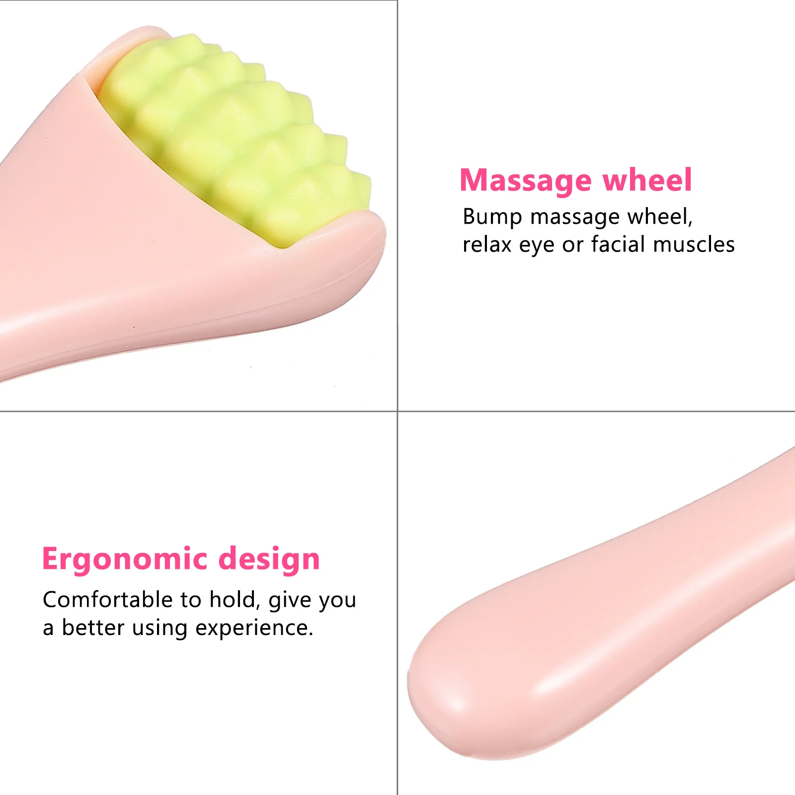 1pc Skin Roller Eye Cream Import Device Face Massage Tool Lightweight Portable For Facial Mask Essence Import Beauty Device 
1pc Skin Roller Eye Cream Import Device Face Massage Tool Lightweight Portable For Facial Mask Essence Import Beauty Device