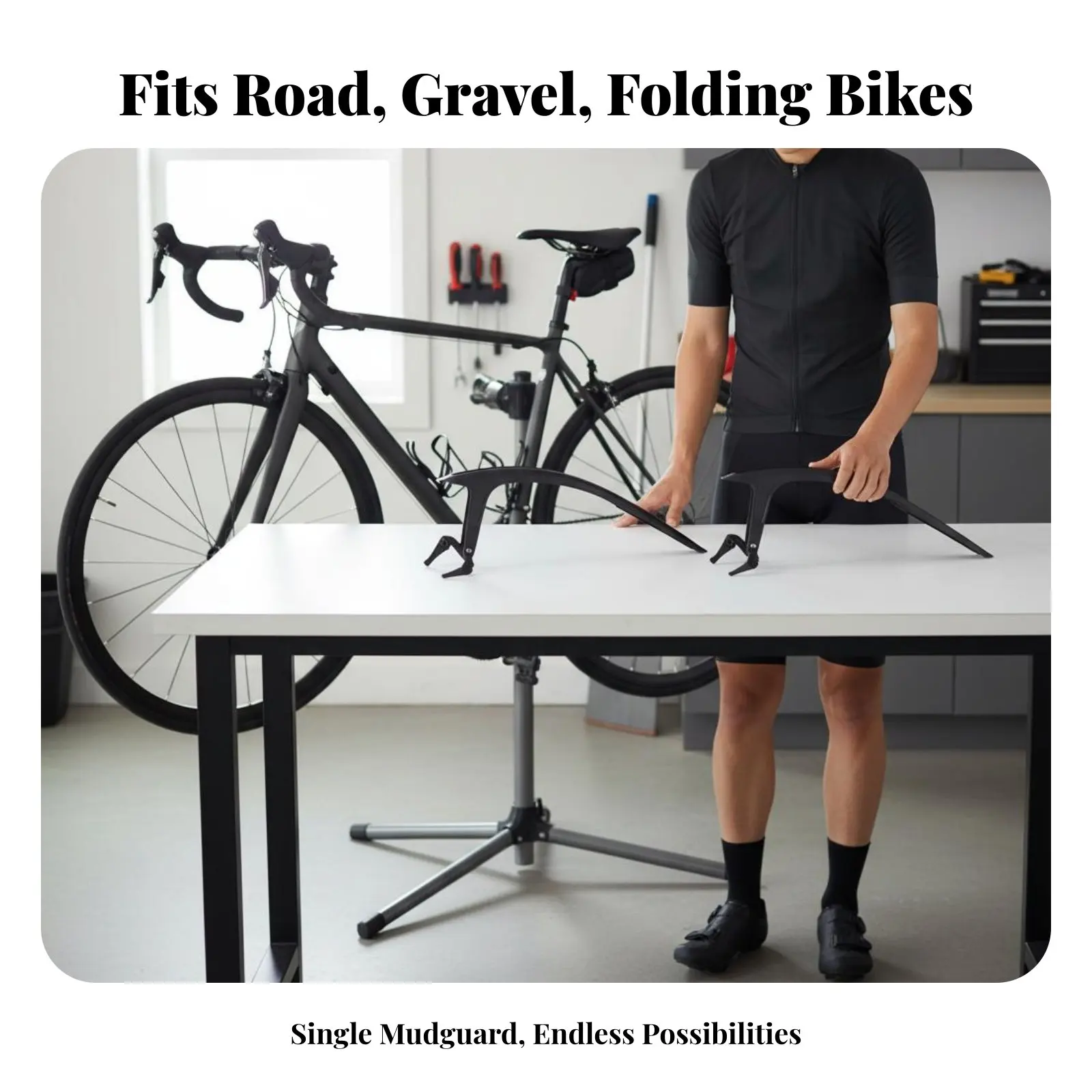 Cycling Bike Mudguard Widen Design Cycling Bike Mudguard Set Front and Rear Mudguards Adjustable Front and Rear Mudguard Set
Cycling Bike Mudguard Widen Design Cycling Bike Mudguard Set Front and Rear Mudguards Adjustable Front and Rear Mudguard Set