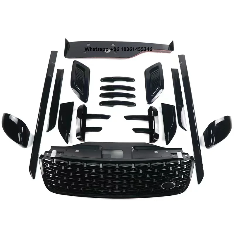 Black Body Kit for Discovery 5 Spare Parts Car Accessories with Side Skirts Grille Rear
Black Body Kit for Discovery 5 Spare Parts Car Accessories with Side Skirts Grille Rear