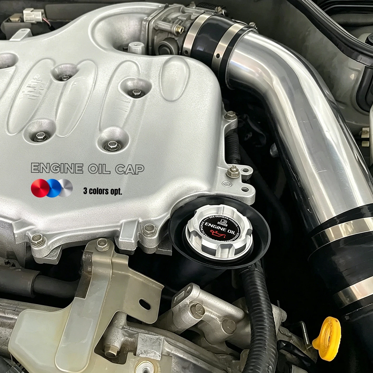 Aluminum ENGINE Oil Cap for nissan SILVIA S13 S14 S15 240SX 300ZX 350Z 370Z GT-R R32 R33 R34 R35 Cefiro M32×3.5 JDM CAR
Aluminum ENGINE Oil Cap for nissan SILVIA S13 S14 S15 240SX 300ZX 350Z 370Z GT-R R32 R33 R34 R35 Cefiro M32×3.5 JDM CAR