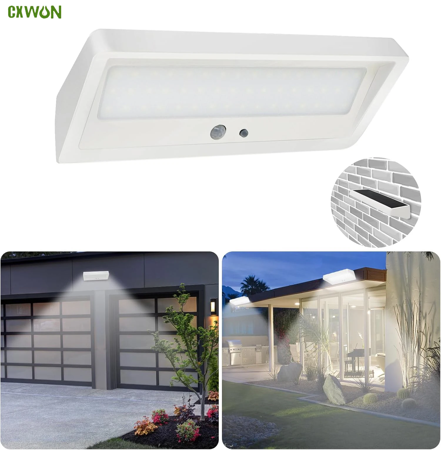 Outdoor Solar Powered 48 LED Lights PIR Sensor 4000mAh Waterproof Security Spotlight for Garden Patio Lighting
Outdoor Solar Powered 48 LED Lights PIR Sensor 4000mAh Waterproof Security Spotlight for Garden Patio Lighting