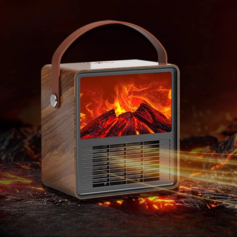 Simulated flame heater desktop small silent charcoal fire heater whole house large area energy saving electric heater
Simulated flame heater desktop small silent charcoal fire heater whole house large area energy saving electric heater