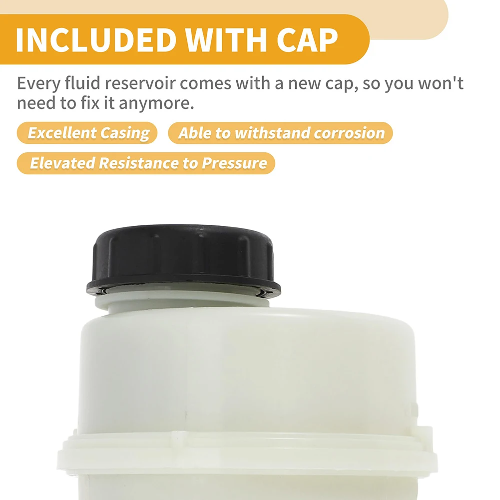 For Car Repair Power Steering Tank Wear-resistant Material Non-deformation Design Quick Installation Plastic Construction
For Car Repair Power Steering Tank Wear-resistant Material Non-deformation Design Quick Installation Plastic Construction