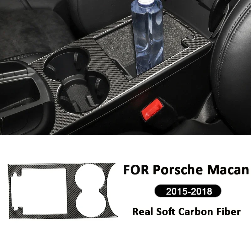 For Porsche Macan 2015-2018 Carbon Fiber Car Center Water Cup Holder Storage Box Panel Trim Frame Interior Decoration Sticker
For Porsche Macan 2015-2018 Carbon Fiber Car Center Water Cup Holder Storage Box Panel Trim Frame Interior Decoration Sticker
