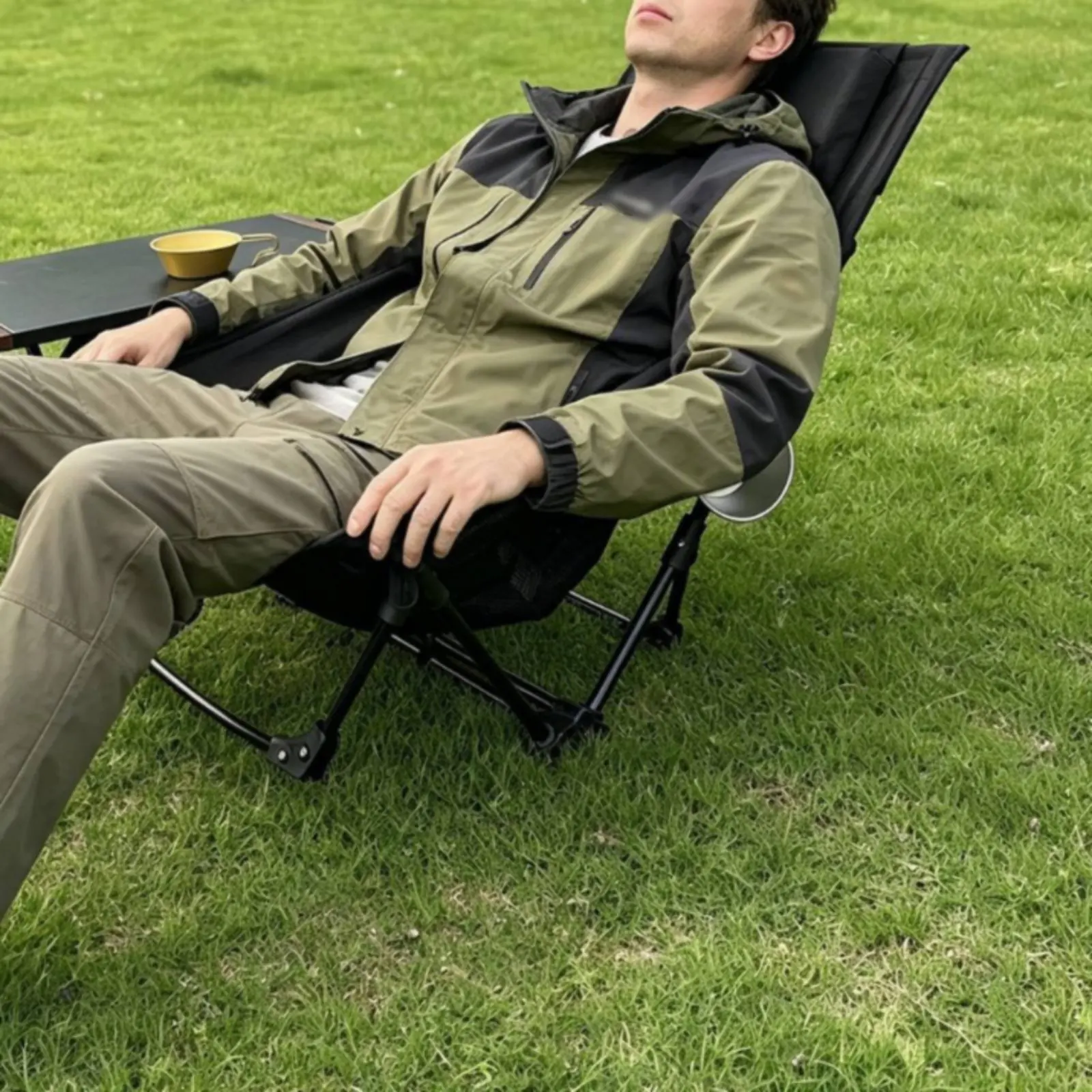 Portable Camping Recliner Aluminum Alloy Frame Folding Lounge Chair Folding Camp Chair Easy to Clean Outdoor Furniture
Portable Camping Recliner Aluminum Alloy Frame Folding Lounge Chair Folding Camp Chair Easy to Clean Outdoor Furniture