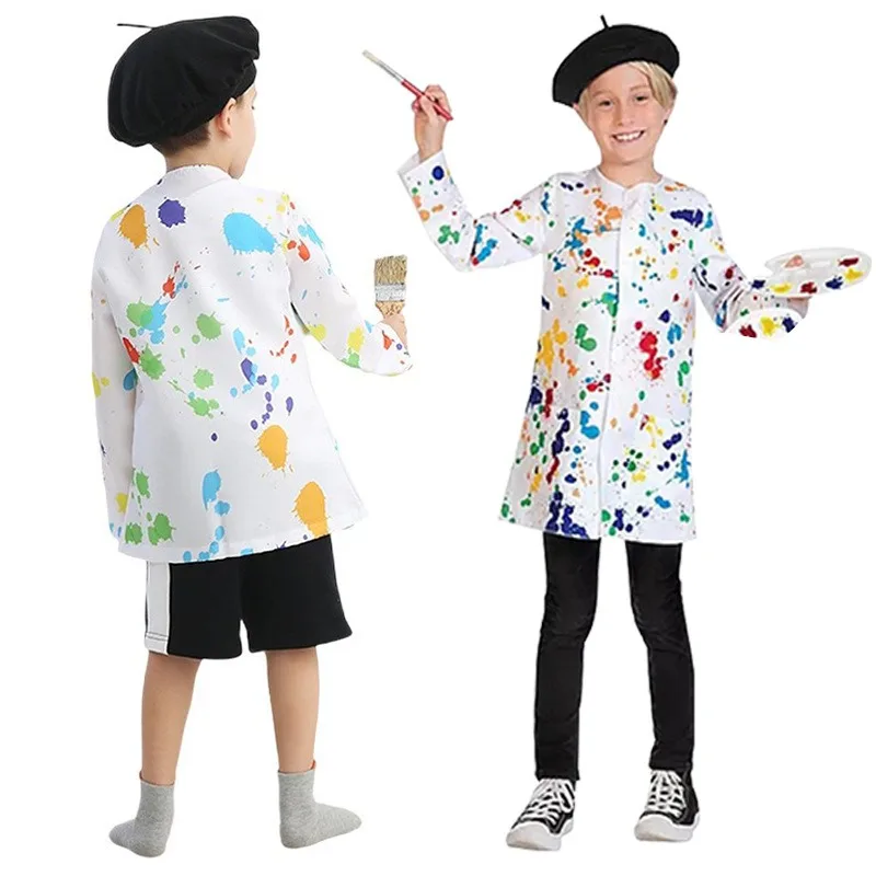 Artist Role Play Costume for Kids Kindergarten School Stage Performance Outfit
Artist Role Play Costume for Kids Kindergarten School Stage Performance Outfit