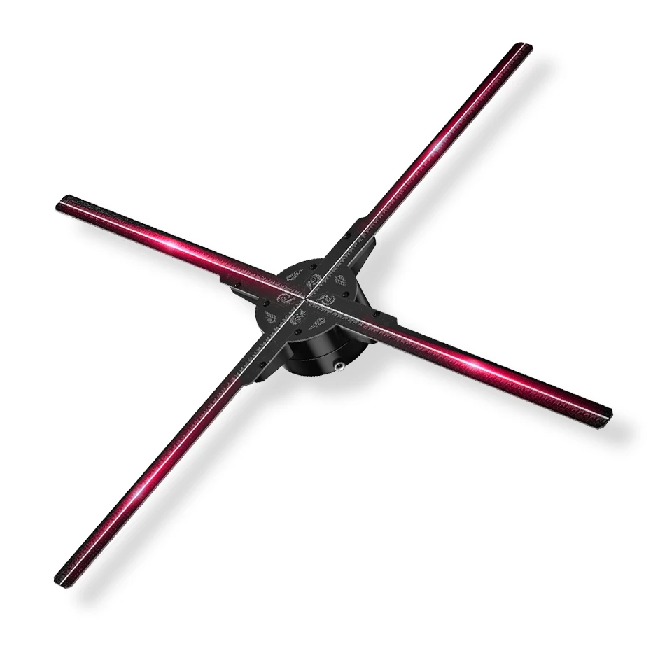 Fast Delivery Advertising 4 Blade HD LED Fan 3d Hologram Projector Hologram Fan 3D Holographic Display Remote App Control
Fast Delivery Advertising 4 Blade HD LED Fan 3d Hologram Projector Hologram Fan 3D Holographic Display Remote App Control