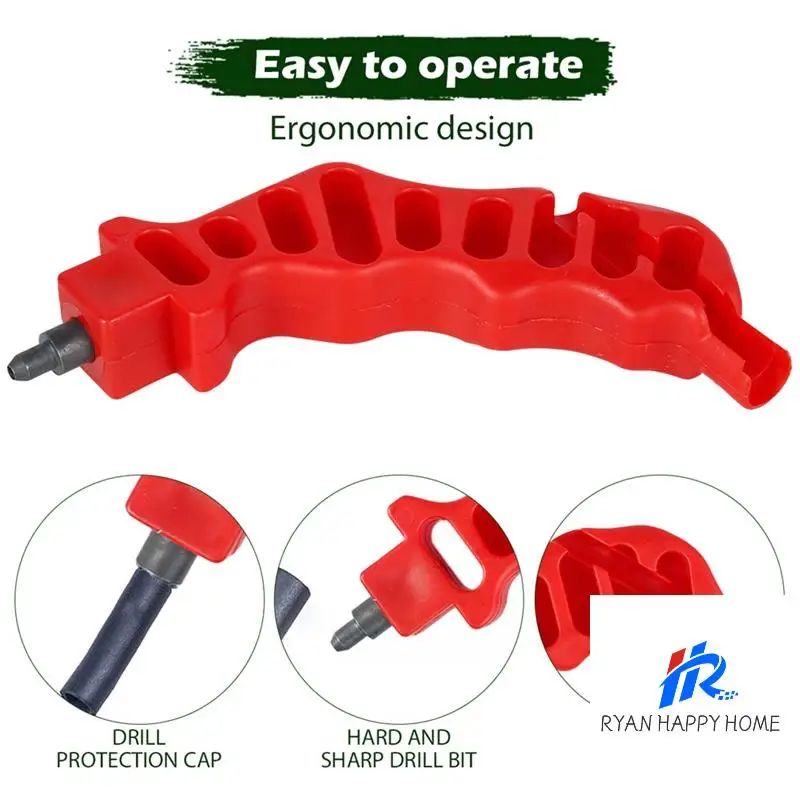 2Pcs Garden 4Mm Grip Hole Puncher For Dripper Inserting 16/20/25Mm PE Pipe Opening Hole Hand Tools Kit
2Pcs Garden 4Mm Grip Hole Puncher For Dripper Inserting 16/20/25Mm PE Pipe Opening Hole Hand Tools Kit