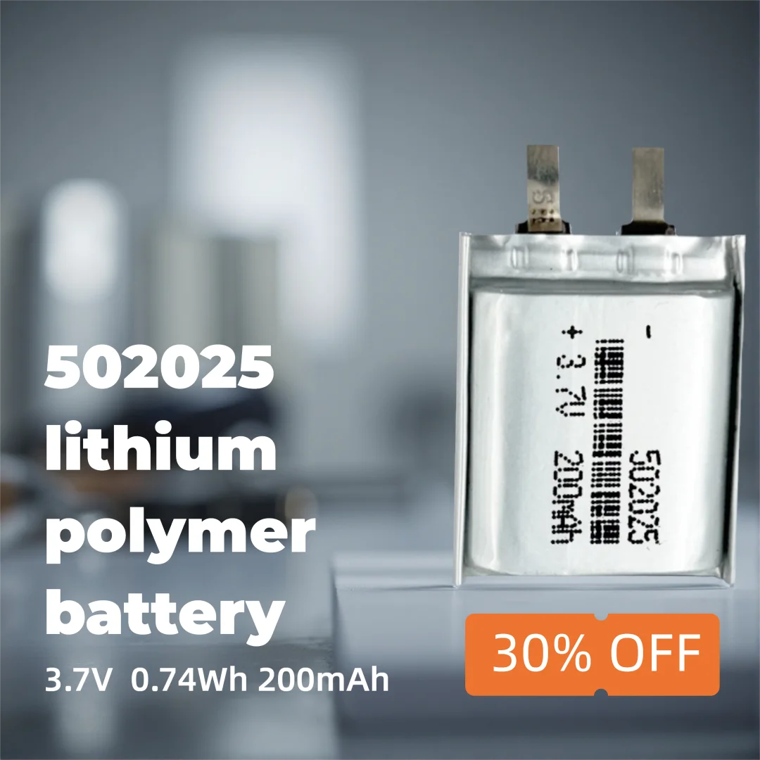 Efficient Li-ion Polymer Battery 502025 3.7V 200mAh Reliable Rechargeable Cell for Portable Electronics, DIY Projects, Gadgets
Efficient Li-ion Polymer Battery 502025 3.7V 200mAh Reliable Rechargeable Cell for Portable Electronics, DIY Projects, Gadgets