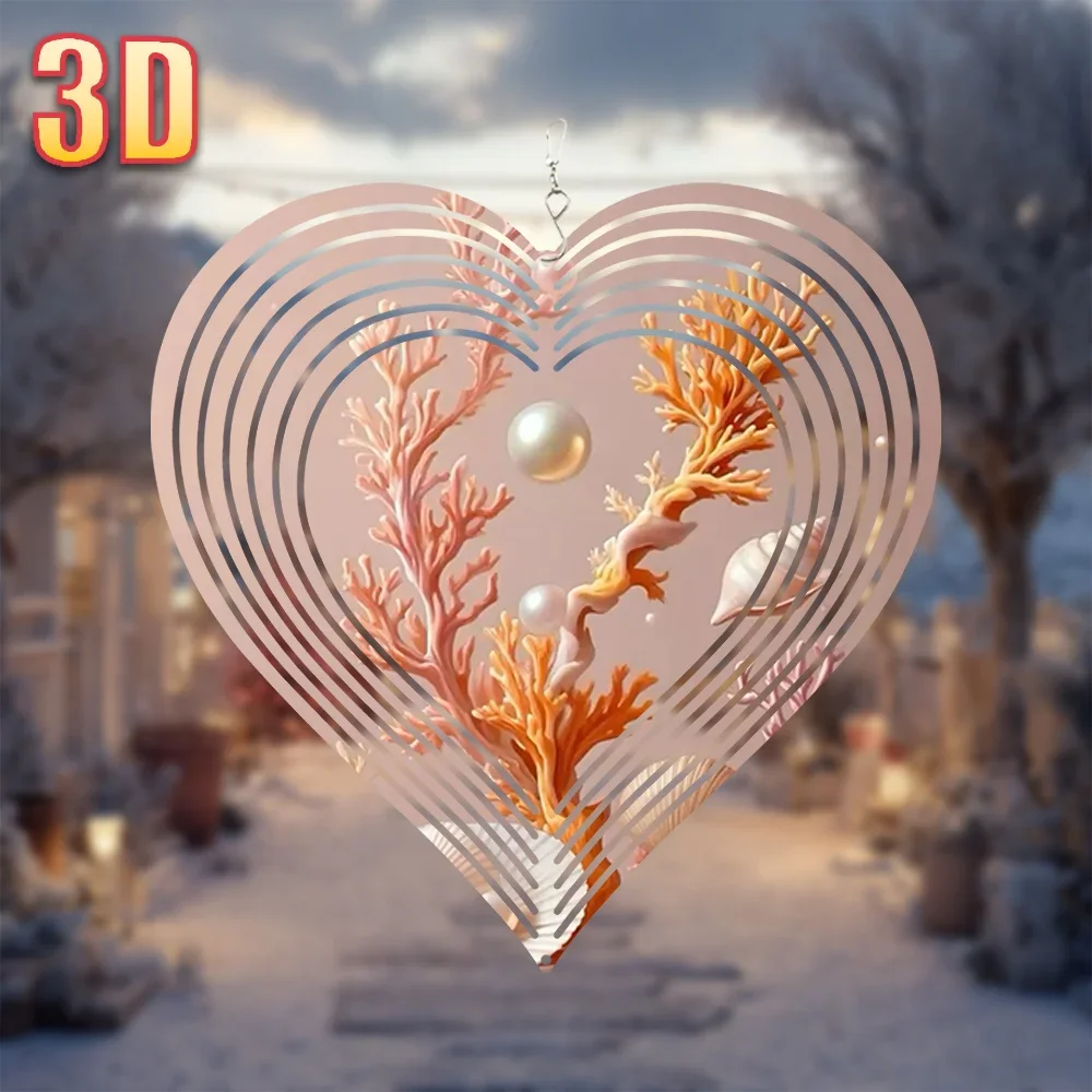 3D Coral Sea Turtle Wind Chimes with Floating Pearls, 10in 360° Rotating Hook, DIY Creative Wind Spinner for Spring Summer Balco
3D Coral Sea Turtle Wind Chimes with Floating Pearls, 10in 360° Rotating Hook, DIY Creative Wind Spinner for Spring Summer Balco