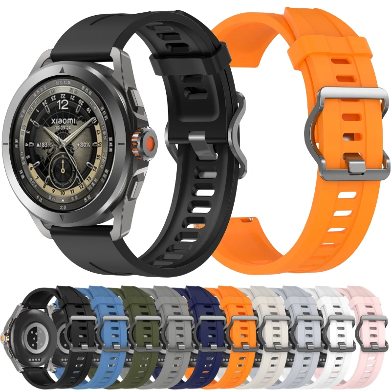Оригинальный силиконовый ремешок 22 мм для Xiaomi Watch S4, спортивный сменный браслет для Xiaomi Watch S3 S2 Color2, аксессуары для ремня, ремешок
Оригинальный силиконовый ремешок 22 мм для Xiaomi Watch S4, спортивный сменный браслет для Xiaomi Watch S3 S2 Color2, аксессуары для ремня, ремешок