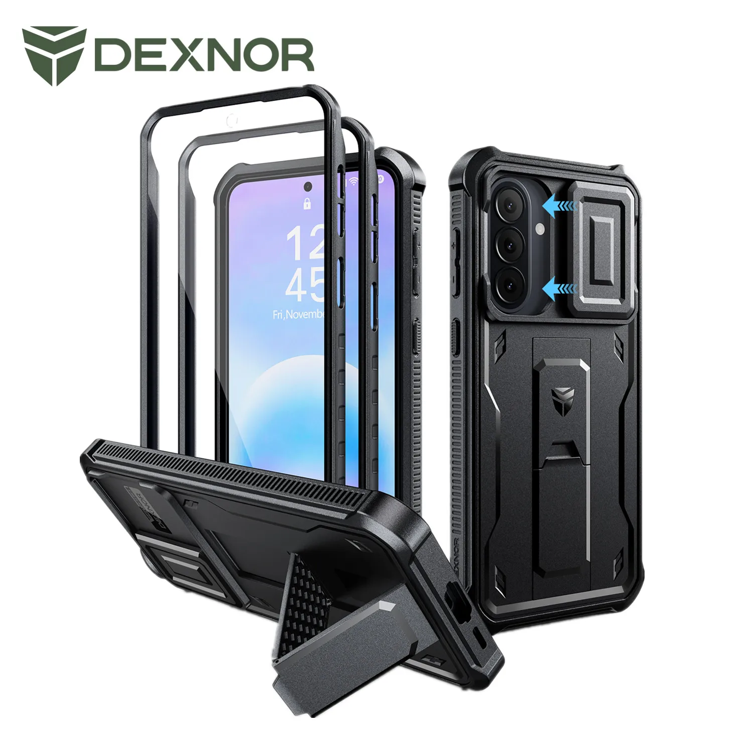 For Samsung Galaxy A57 5G Case 6.7inch With Built-in Magnetic Slide Camera Cover Kickstand Heavy Duty Protection Shockproof Case
For Samsung Galaxy A57 5G Case 6.7inch With Built-in Magnetic Slide Camera Cover Kickstand Heavy Duty Protection Shockproof Case