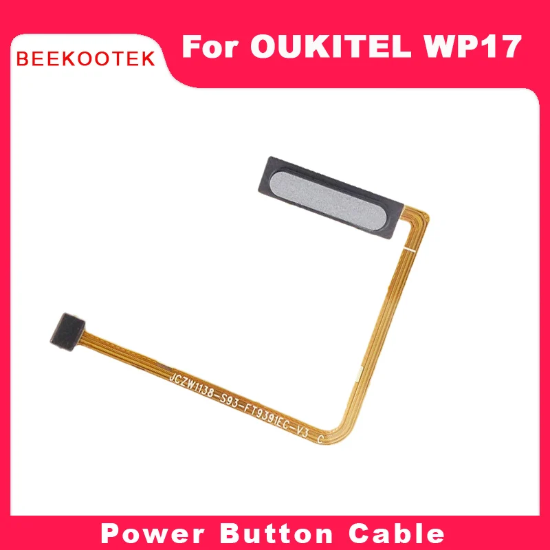 New Original OUKITEL WP17 Power Button Cable Fingerprint Button Sensor Flex Cable Repair Accessories For OUKITEL WP17 Smartphone
New Original OUKITEL WP17 Power Button Cable Fingerprint Button Sensor Flex Cable Repair Accessories For OUKITEL WP17 Smartphone