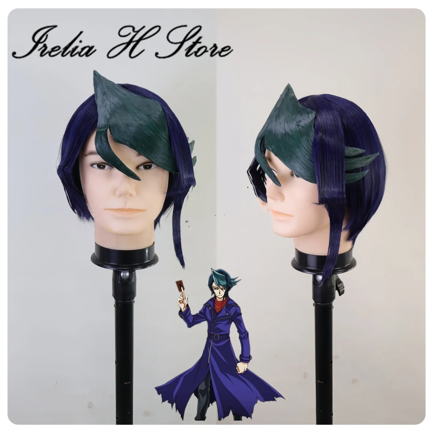 Irelia H Store Yu-Gi-Oh! Shay Obsidian’s wig Cosplay Wig prestyled wig Anime
Irelia H Store Yu-Gi-Oh! Shay Obsidian’s wig Cosplay Wig prestyled wig Anime