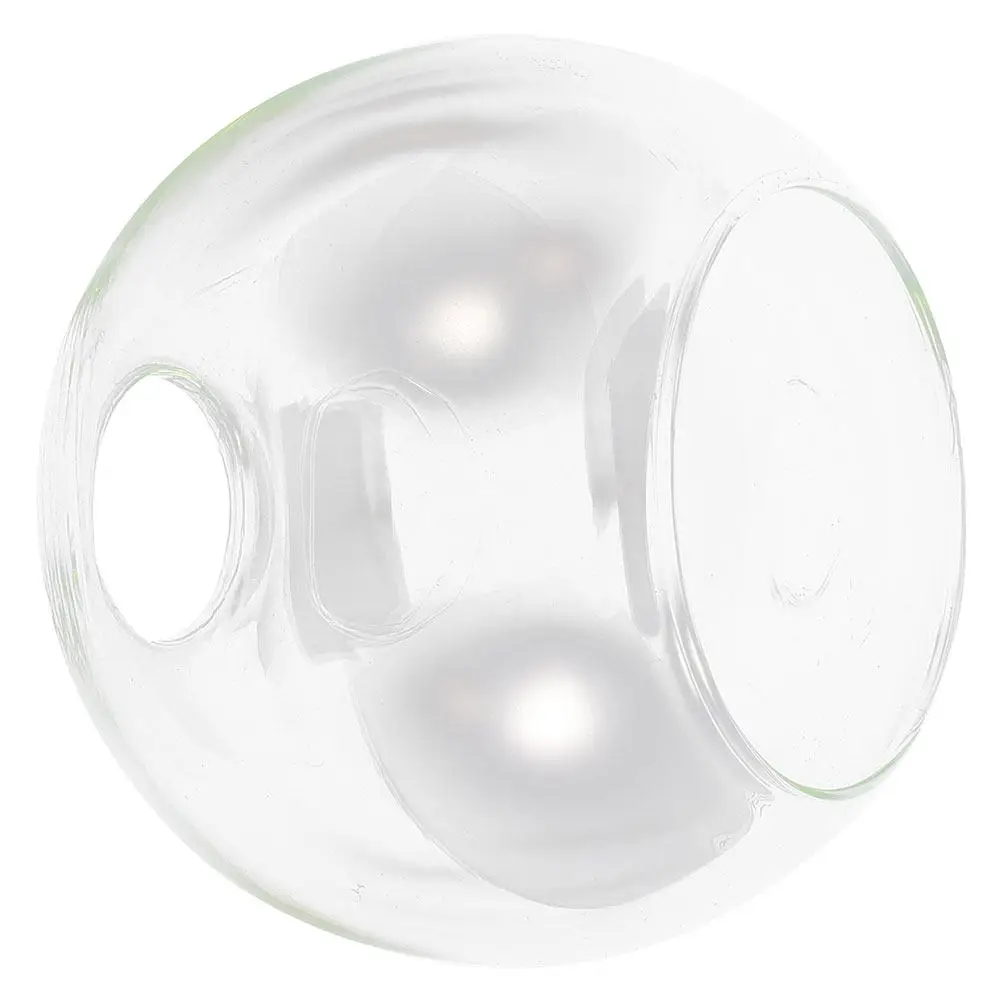 Round Double Hole Glass Globe Lampshade Clear Transparent Replacement Pendant Lighting Shade for Home Farmhouse Modern
Round Double Hole Glass Globe Lampshade Clear Transparent Replacement Pendant Lighting Shade for Home Farmhouse Modern