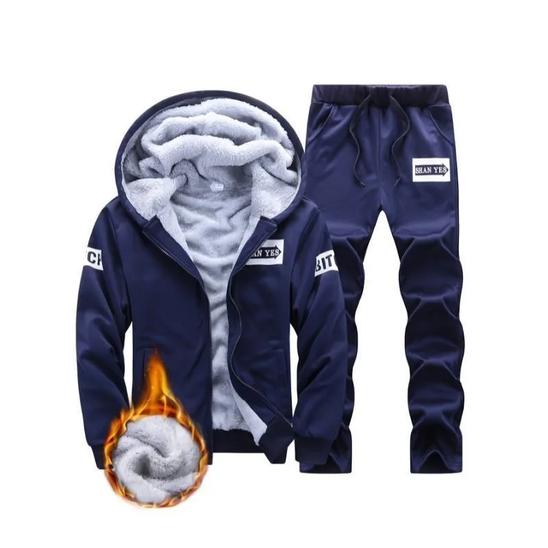 Men's Fleece Hoodie Set Comfortable Casual Sportswear Four Seasons Seven Sleeve Length Cross-Border Clothing Set
Men's Fleece Hoodie Set Comfortable Casual Sportswear Four Seasons Seven Sleeve Length Cross-Border Clothing Set