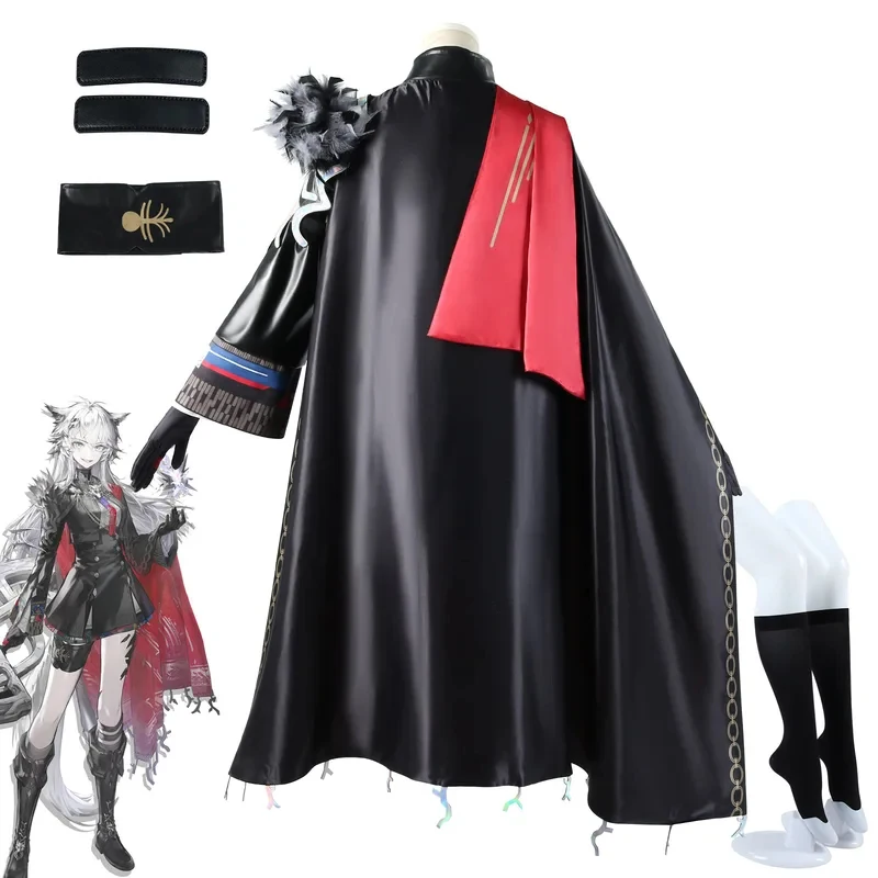 Arknights Lappland Adult Women's Cosplay Costume Game Character Halloween Party Performance Clothing for Female Fans
Arknights Lappland Adult Women's Cosplay Costume Game Character Halloween Party Performance Clothing for Female Fans