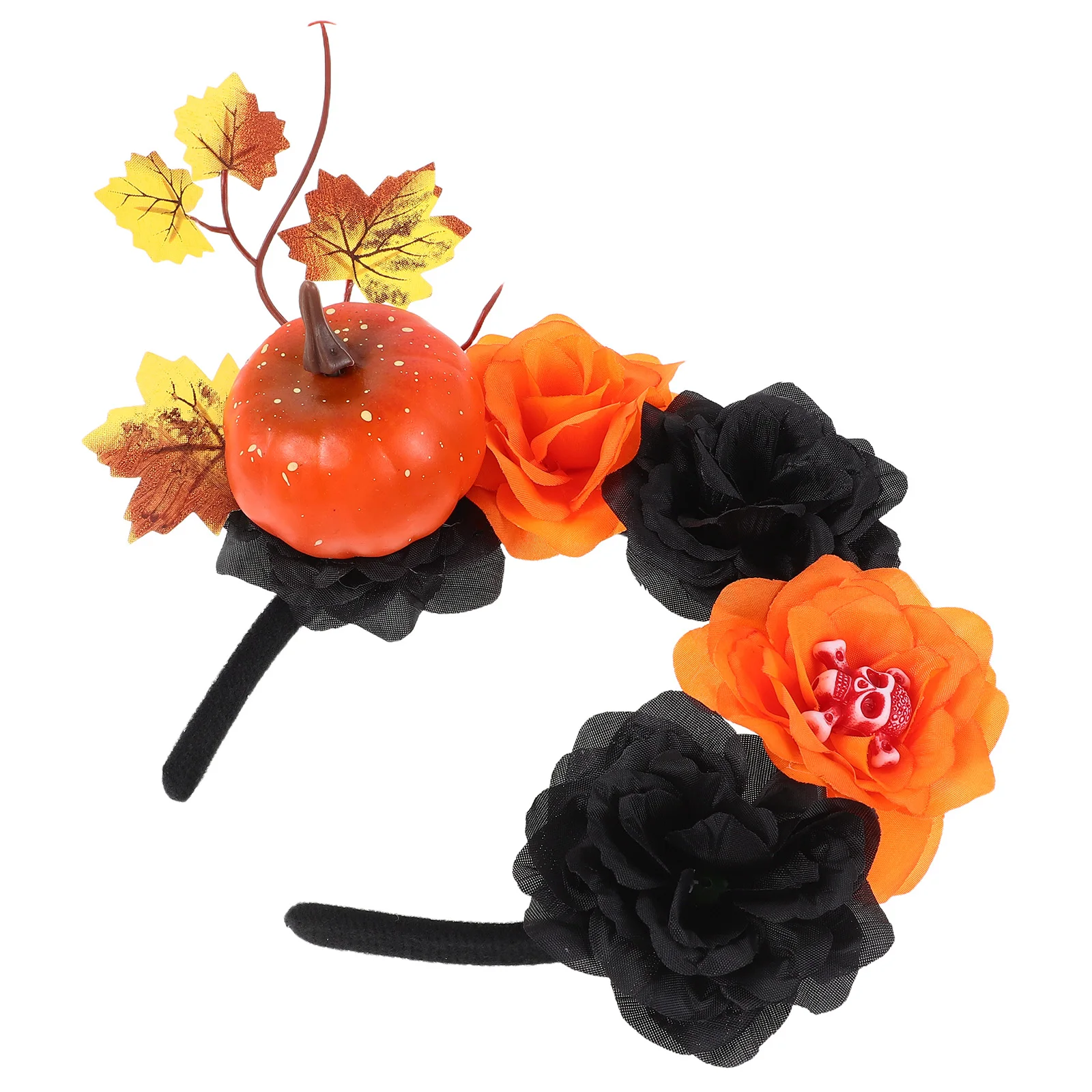 Pumpkin Skull Hair Hoop Halloween Headband Women Floral Vintage Costume Accessory Cosplay Party Prop Lightweight Durable
Pumpkin Skull Hair Hoop Halloween Headband Women Floral Vintage Costume Accessory Cosplay Party Prop Lightweight Durable