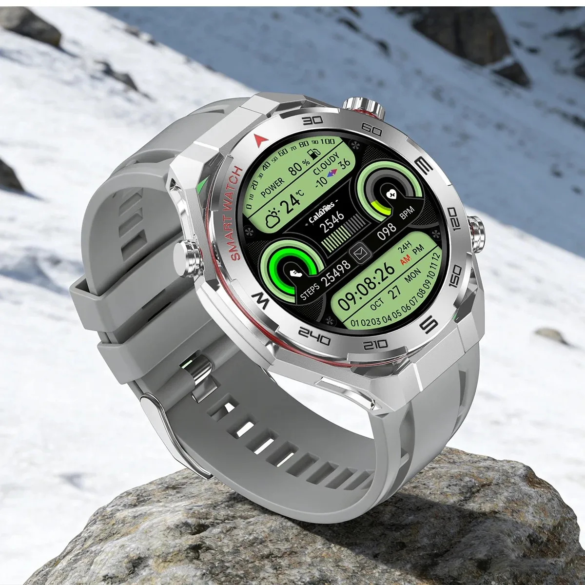 Новые смарт-часы 2026 Watch 6 Ultra с GPS-трекером, 1,5-дюймовым AMOLED-экраном, Bluetooth-звонками, измерением пульса, водонепроницаемые, для активного отдыха
Новые смарт-часы 2026 Watch 6 Ultra с GPS-трекером, 1,5-дюймовым AMOLED-экраном, Bluetooth-звонками, измерением пульса, водонепроницаемые, для активного отдыха