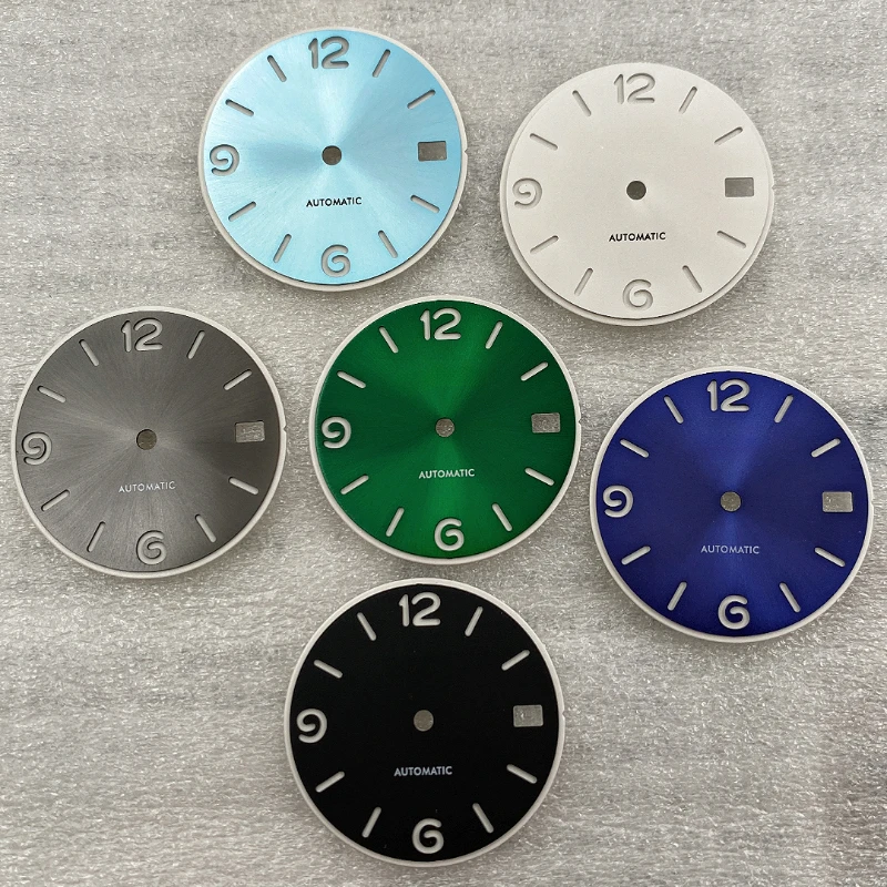 Customized S NH35 Dial Watch Modification Accessories 28.5mm Double-layer Dial Suitable for Sek Japan NH36/4R Automatic Movement
Customized S NH35 Dial Watch Modification Accessories 28.5mm Double-layer Dial Suitable for Sek Japan NH36/4R Automatic Movement