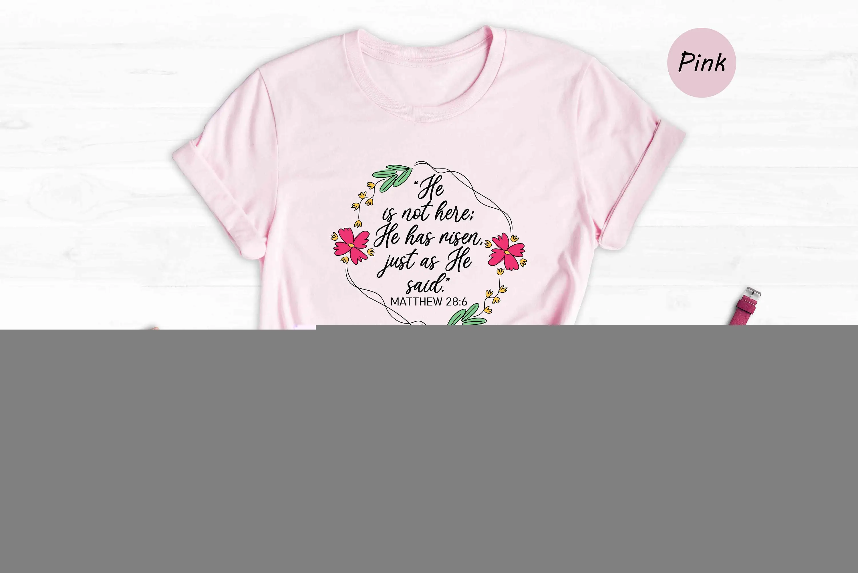 He Is Not Here Has Risen Just As Said Matthew 28 6 T Shirt Christian Easter Bible Verse
He Is Not Here Has Risen Just As Said Matthew 28 6 T Shirt Christian Easter Bible Verse