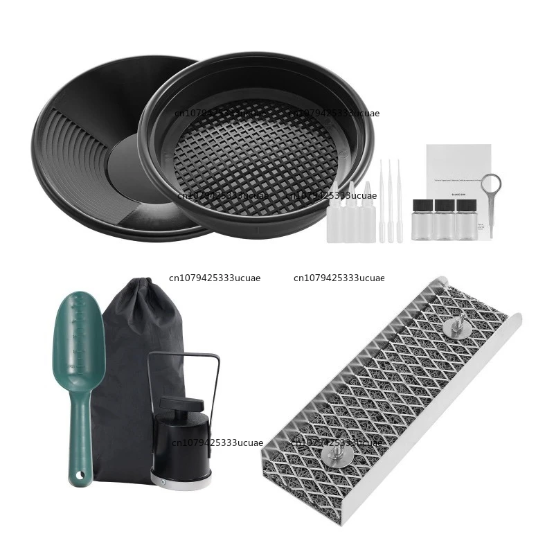 Mini Sluice Box Gold Rush Set Portable Multifunctional Waterproof, Small Portable Gold Slug Household
Mini Sluice Box Gold Rush Set Portable Multifunctional Waterproof, Small Portable Gold Slug Household