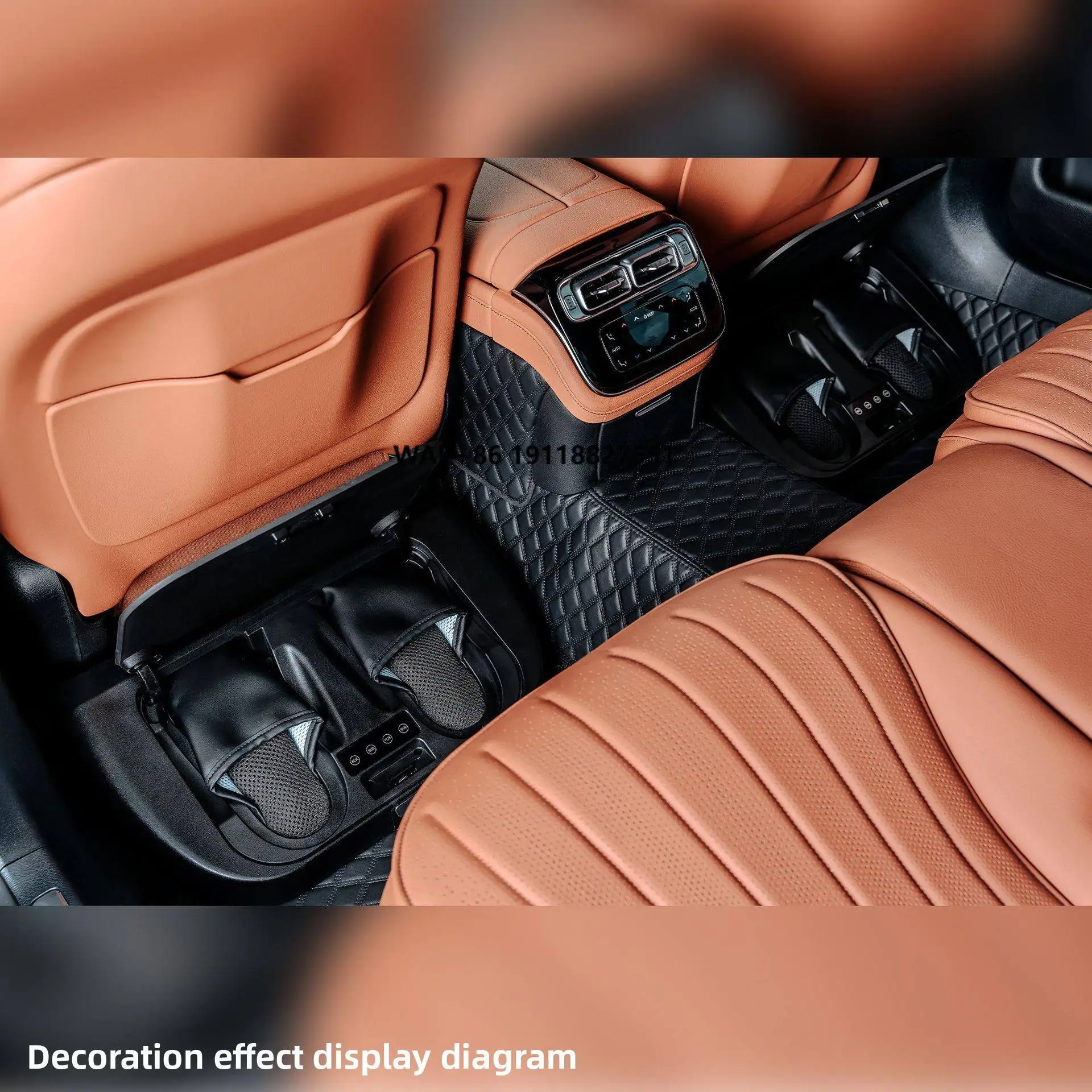 With Heating Function and Leather slippers Footrest Pedal for V-class W447 V260 MPV Interior Kit Foot Pedal
With Heating Function and Leather slippers Footrest Pedal for V-class W447 V260 MPV Interior Kit Foot Pedal