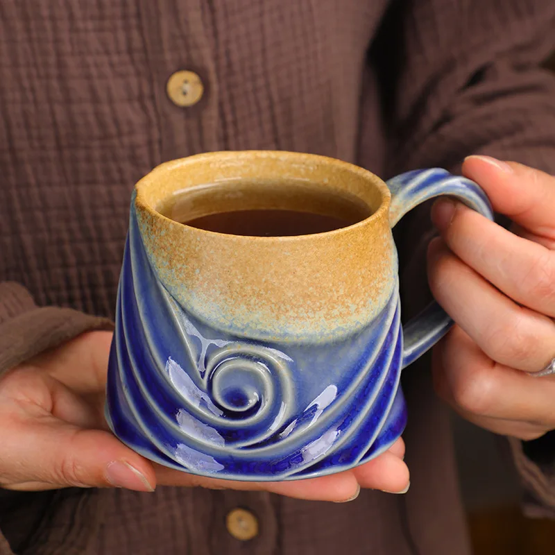Japanese Ceramic Mug Creative Retro Coffee Cup Office Water Cups Home Office Breakfast Living Room Decoration Household Cup Gift
Japanese Ceramic Mug Creative Retro Coffee Cup Office Water Cups Home Office Breakfast Living Room Decoration Household Cup Gift