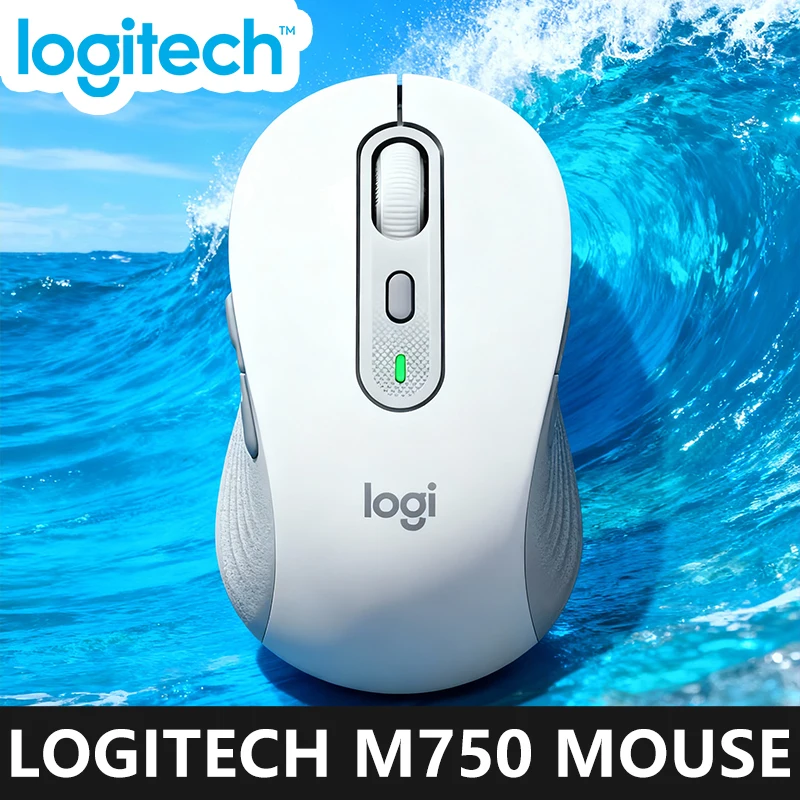 Беспроводная Bluetooth-мышь Logitech M750, бесшумные кнопки, совместимая с ПК/Mac/многоустройством/хромной книгой, офисный ноутбук
Беспроводная Bluetooth-мышь Logitech M750, бесшумные кнопки, совместимая с ПК/Mac/многоустройством/хромной книгой, офисный ноутбук