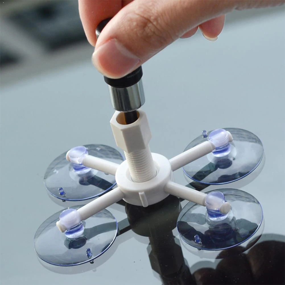 1 Set Auto Glass Repair Kit DIY Windshield Repair Kit Car Glass Repair Tool Combination Cracks Half-Moon Cracks (Random 
1 Set Auto Glass Repair Kit DIY Windshield Repair Kit Car Glass Repair Tool Combination Cracks Half-Moon Cracks (Random