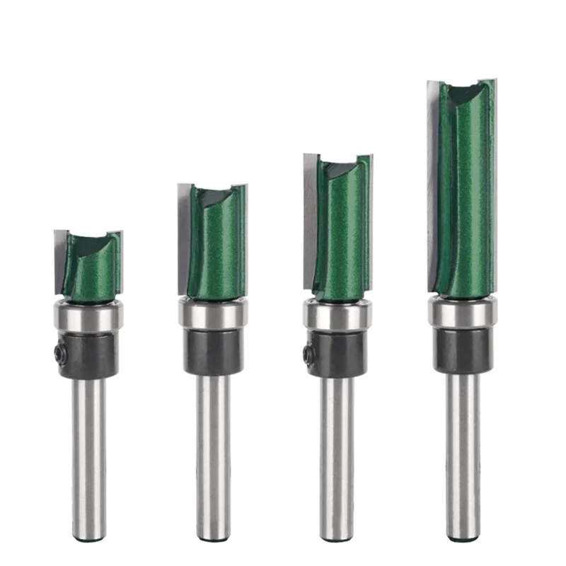 AEE6-Bearing Trimming Cutter 4-Piece Set Woodworking Milling Cutter Slotted Double-Edged Handle With Bearing Trimmer Machinea Du
AEE6-Bearing Trimming Cutter 4-Piece Set Woodworking Milling Cutter Slotted Double-Edged Handle With Bearing Trimmer Machinea Du