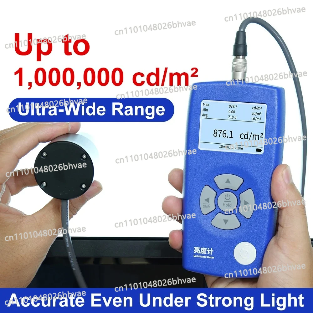 Screen Luminance Meter Spectrometer for Display Screen Lamps Brightness Flicker Frequency CCT CRI Testing
Screen Luminance Meter Spectrometer for Display Screen Lamps Brightness Flicker Frequency CCT CRI Testing