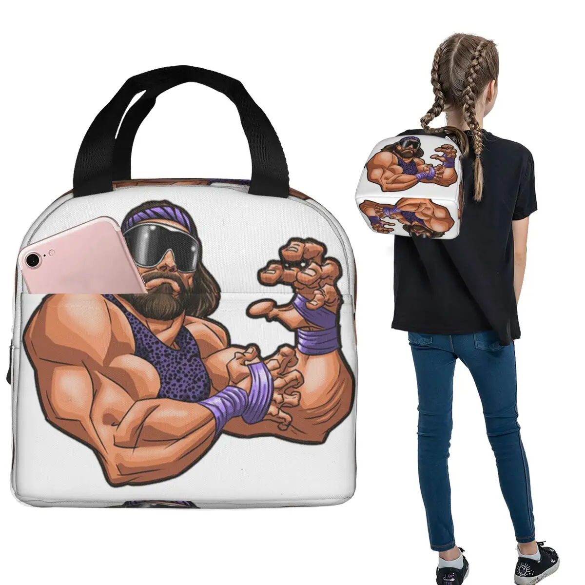 Термосумка для обедов Macho Man Randy Savage Supernova для женщин и детей, портативная термосумка для еды, термосумка-тоут
Термосумка для обедов Macho Man Randy Savage Supernova для женщин и детей, портативная термосумка для еды, термосумка-тоут