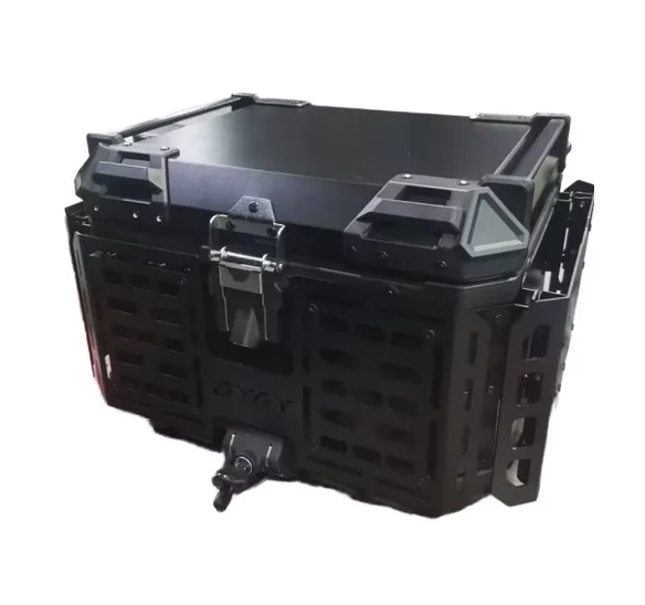Factory Hot Selling 55L Aluminum Alloy Armored Waterproof Top Box for Original Frame Multi-Functional Rear Trunk for Motorcy
Factory Hot Selling 55L Aluminum Alloy Armored Waterproof Top Box for Original Frame Multi-Functional Rear Trunk for Motorcy