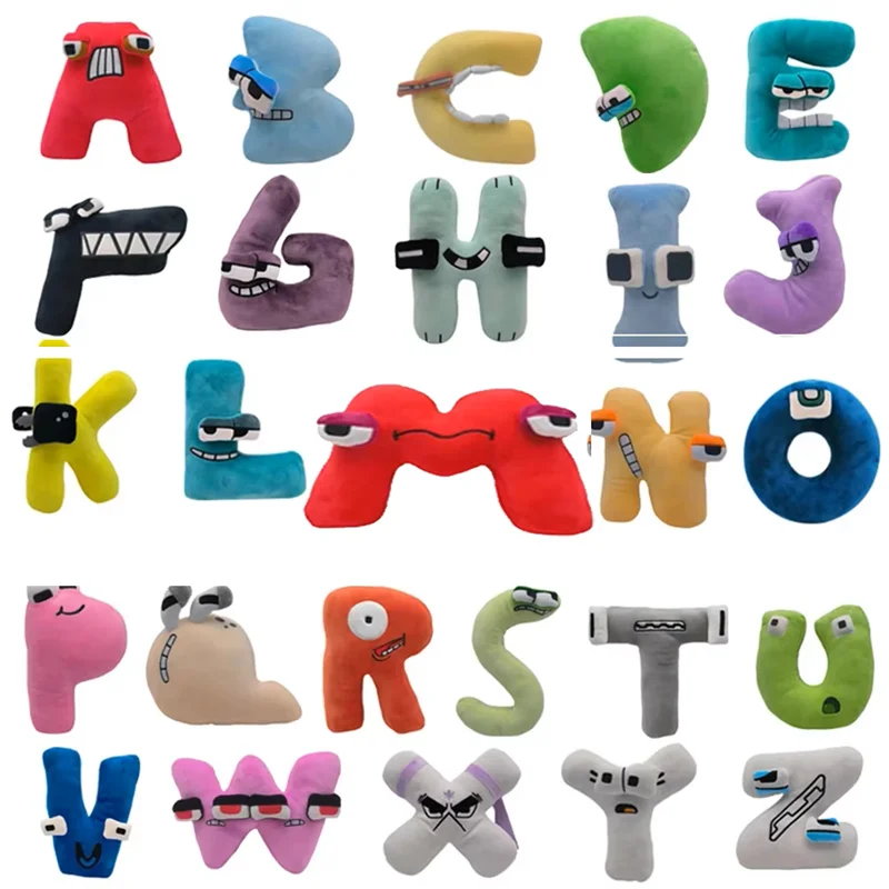 ## Alphabet Lore Plush Toys Anime Doll Kawaii 26 English Letters Stuffed Toys Kids Enlightenment Montessori Plush Toy Doll Gift
## Alphabet Lore Plush Toys Anime Doll Kawaii 26 English Letters Stuffed Toys Kids Enlightenment Montessori Plush Toy Doll Gift