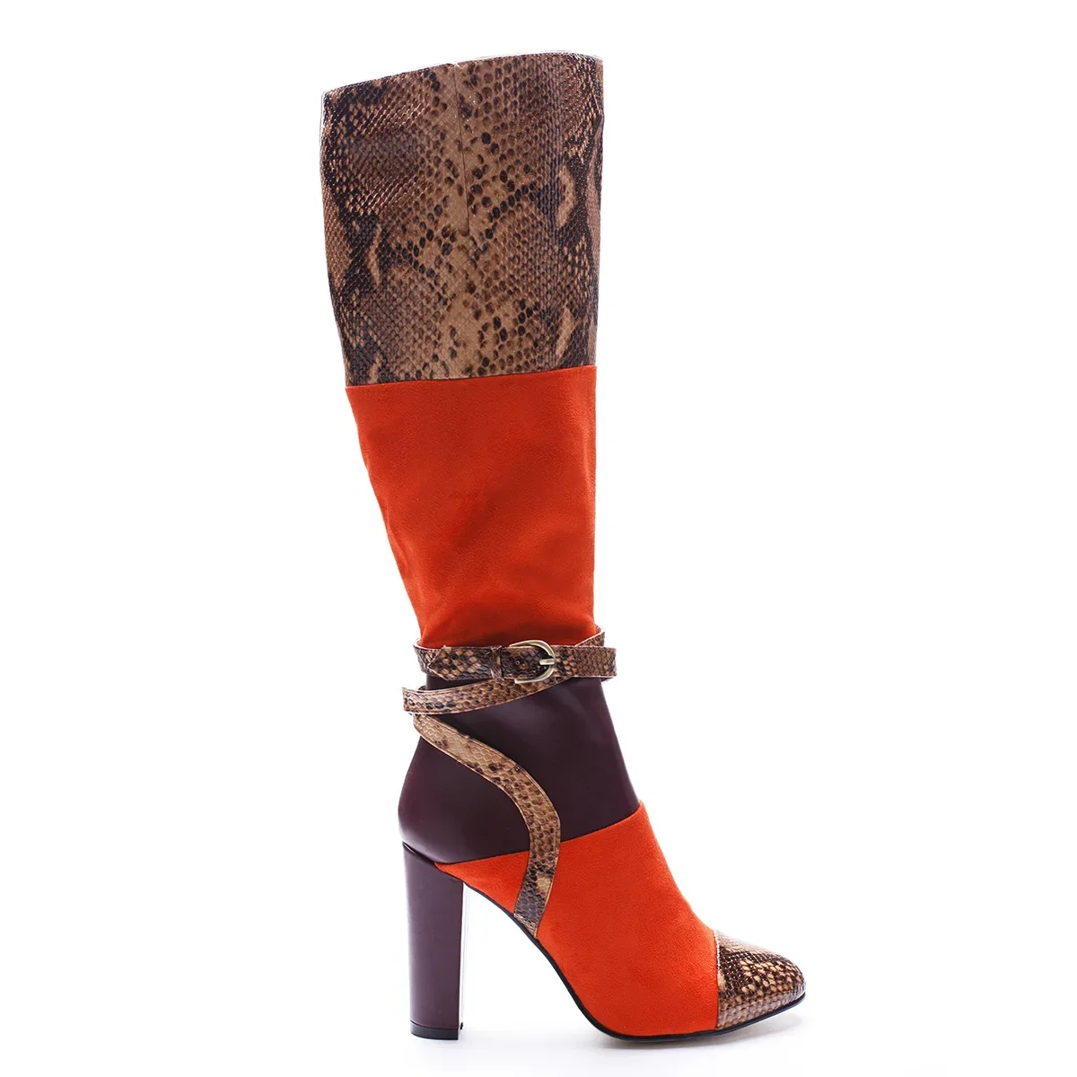 Autumn Winter Party Dress Long Boots Square High Heels Suede Snakeskin Patchwork Sexy Shoes Women Sheepskin Lady Knee High Boots
Autumn Winter Party Dress Long Boots Square High Heels Suede Snakeskin Patchwork Sexy Shoes Women Sheepskin Lady Knee High Boots