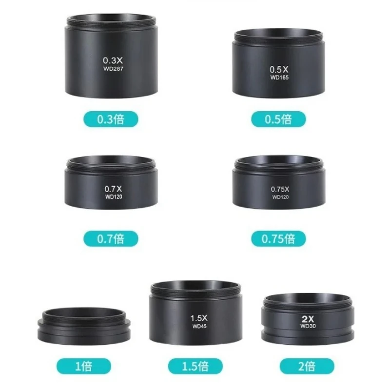 Объектив Барлоу для микроскопа 0,75x Вспомогательный объектив 48 мм Инструменты для монтажной резьбы Microscopio
Объектив Барлоу для микроскопа 0,75x Вспомогательный объектив 48 мм Инструменты для монтажной резьбы Microscopio