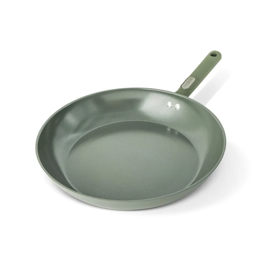 Thyme and Table 12.5" Ceramic Non-Stick Fry Pan Granite Collection - Moss
Thyme and Table 12.5" Ceramic Non-Stick Fry Pan Granite Collection - Moss