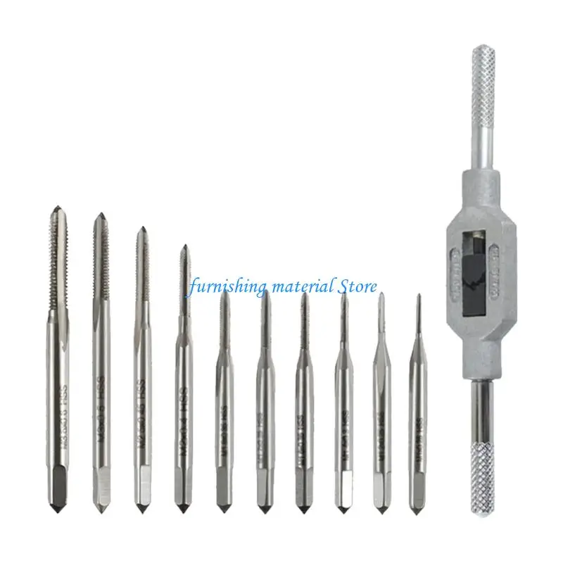 Y5GD 11pcs High Speed Steel Tap Set 1.0-M 3.5 Design for Efficient Manual Tapping
Y5GD 11pcs High Speed Steel Tap Set 1.0-M 3.5 Design for Efficient Manual Tapping