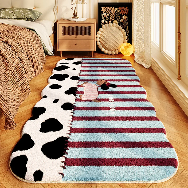 Retro children's room carpet dirt-resistant easy to maintain imitation cashmere bedside blanket bedroom full spread crawling mat
Retro children's room carpet dirt-resistant easy to maintain imitation cashmere bedside blanket bedroom full spread crawling mat