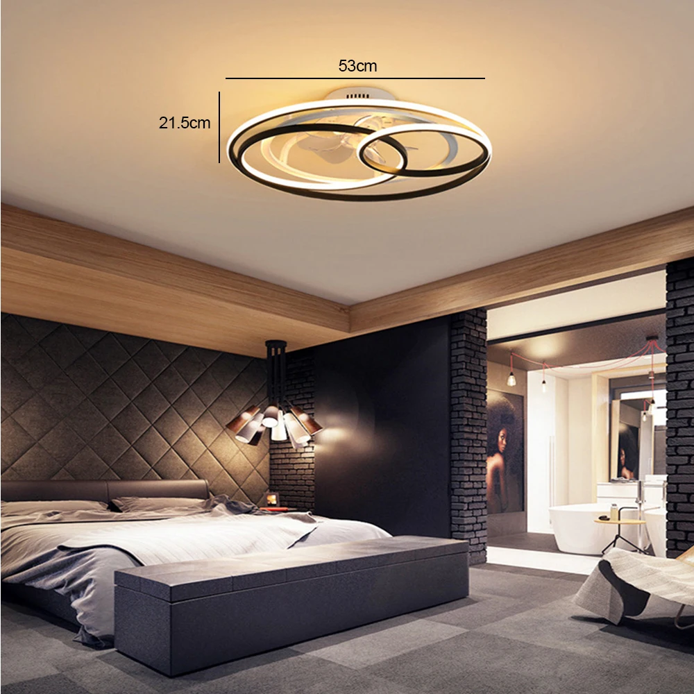 40W Ceiling Fan Light Decoration LED Chandelier Remote Control 3 Color Change Modern Ceiling Lamp for Home Hotel Bar
40W Ceiling Fan Light Decoration LED Chandelier Remote Control 3 Color Change Modern Ceiling Lamp for Home Hotel Bar